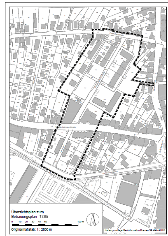 Bebauungsplan 1285 George-Albrecht-Straße