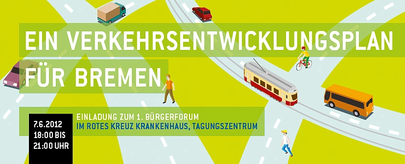 Einladungskarte zum 1. Bürgerforum