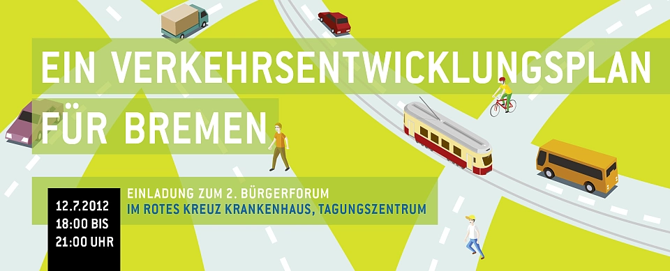 Einladungskarte zum 2. Bürgerforum