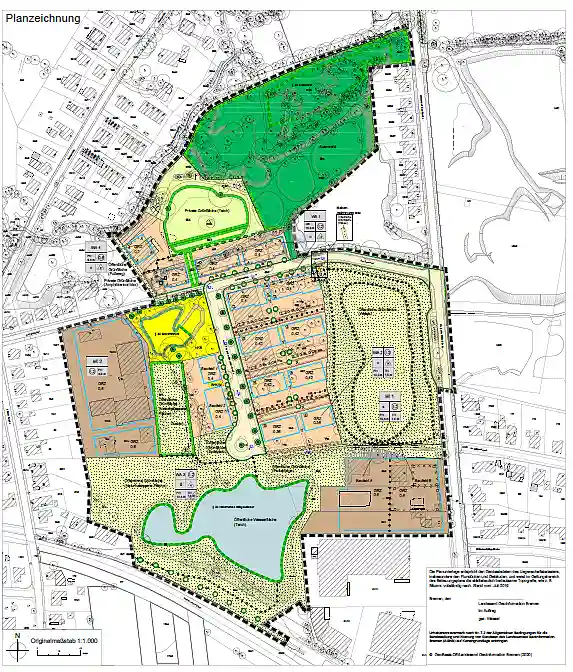Bebauungsplan 1567 Teichquartier
