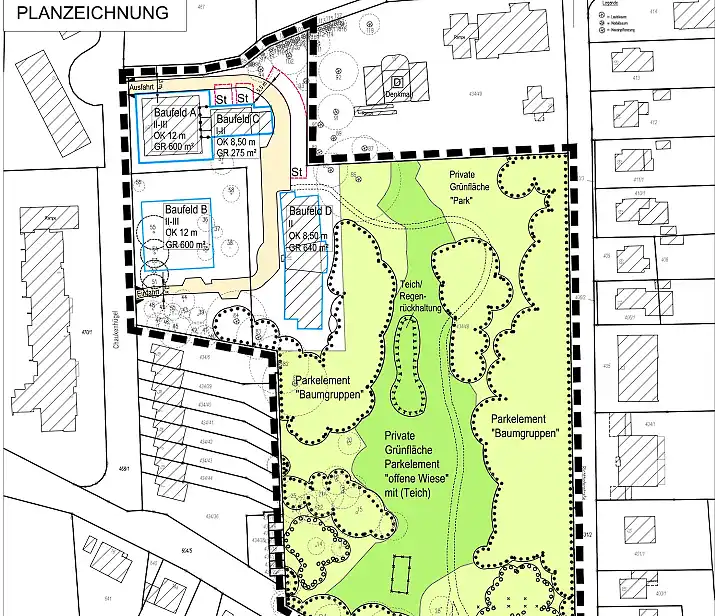 Vorhabenbezogener Bebauungsplan 109 Park Richardson