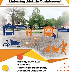 Plakat vom Aktionstag mit Einladungstext