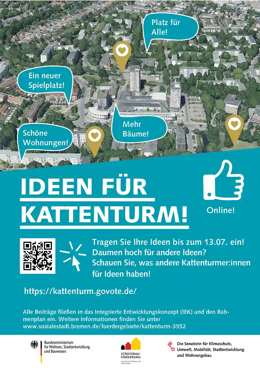 Integriertes Entwicklungskonzept Kattenturm - Onlinebeteiligung für die Bürger*innen