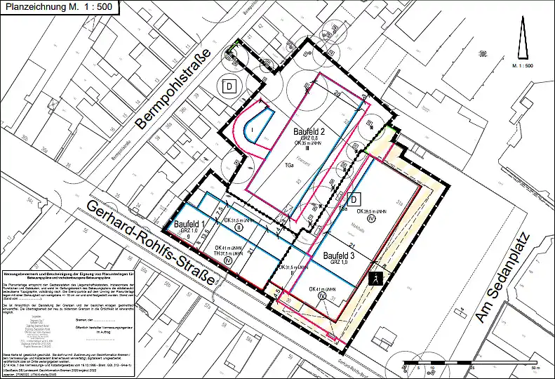 Vorhabenbezogener Bebauungsplan 116 Sedanplatz