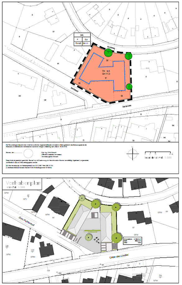 Vorhabenbezogener Bebauungsplan 59 Fichtenhof
