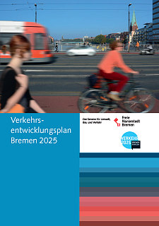 Deckblatt des Verkehrsentwicklungsplans Bremen 2025