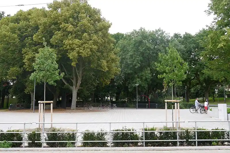 Der Stadtplatz von Vorne