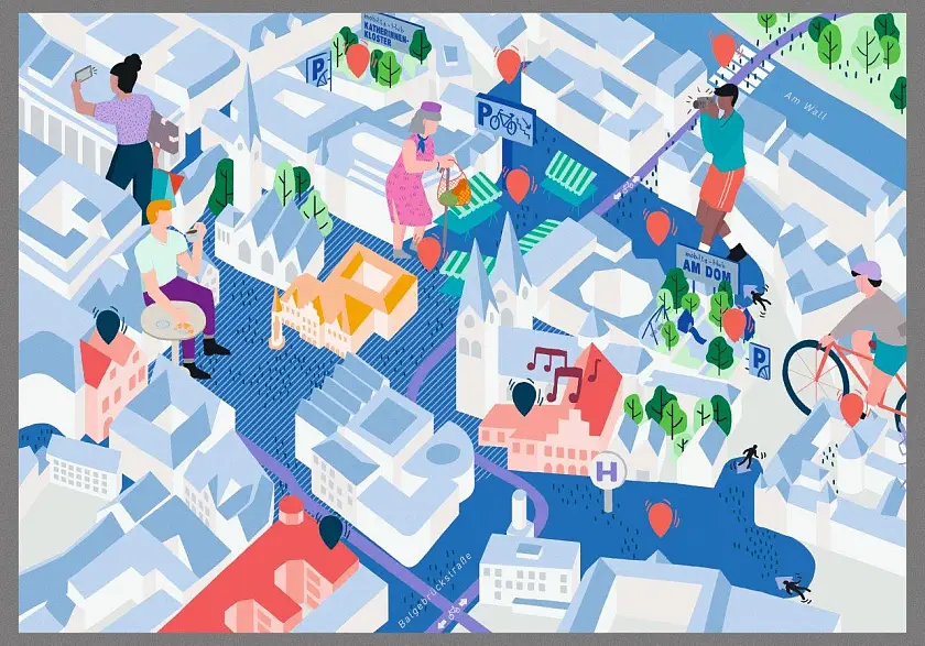 Strategie Centrum Bremen 2030+ Schwerpunktraum Erlebnis Weltkulturerbe