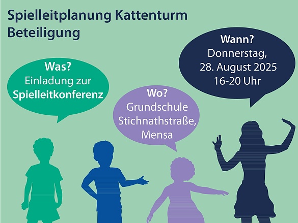Einladungsplakat zur Spielleitkonferenz am 28.08.2025 in Kattenturm