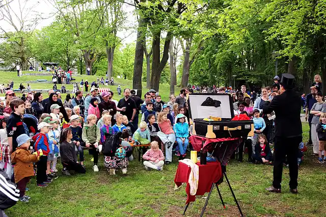 Auff&uuml;hrung eines Zauberers