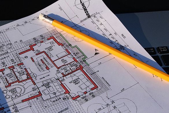Beispielbild eines Bauplans