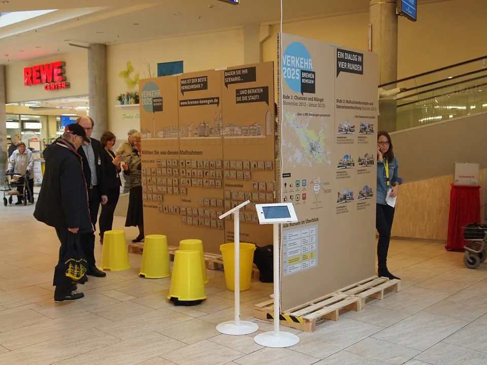 Bremen-Bewegen on Tour in der Berliner Freiheit