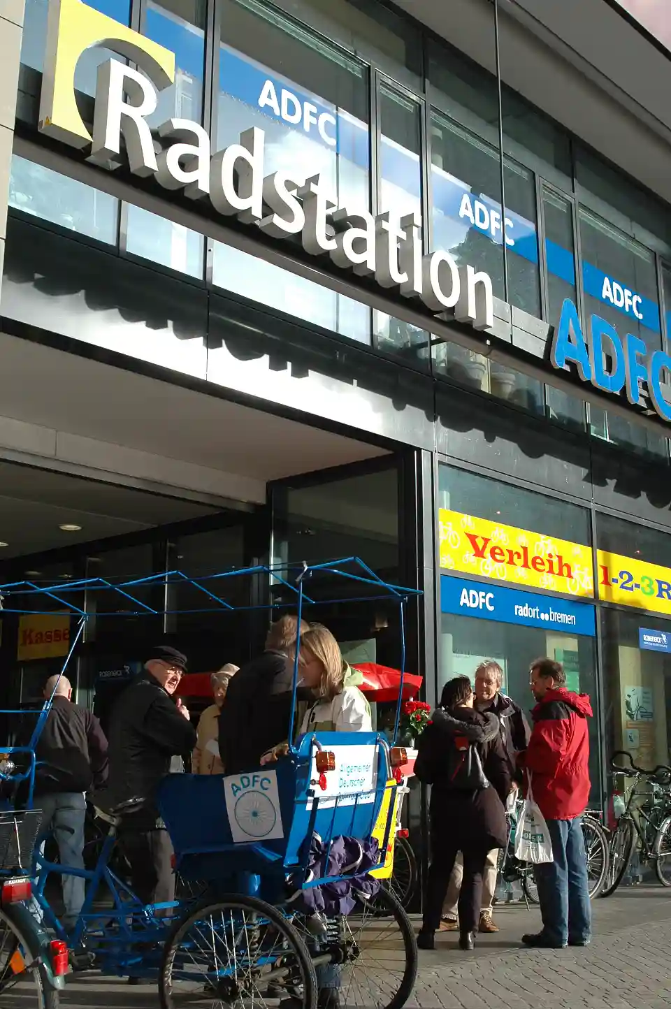 Radstation am Bremer Hauptbahnhof. Quelle: K.-P. Land