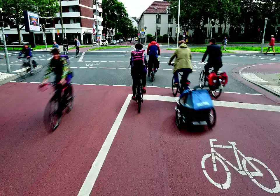 Fahrradfreundliche Knotenpunkte