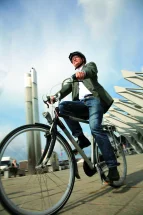 Auch die Chefs fahren Rad! Quelle: H+K&S, Bremen