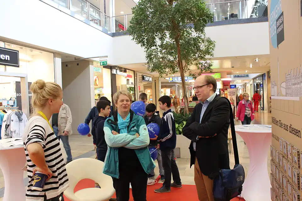 Bremen-Bewegen on Tour im Roland-Center Bremen