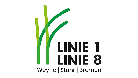 Logo des Projekts Linie 8, Linie 1