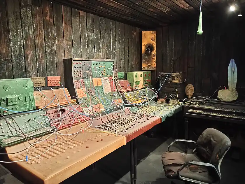 Zeigt ein Tonstudio