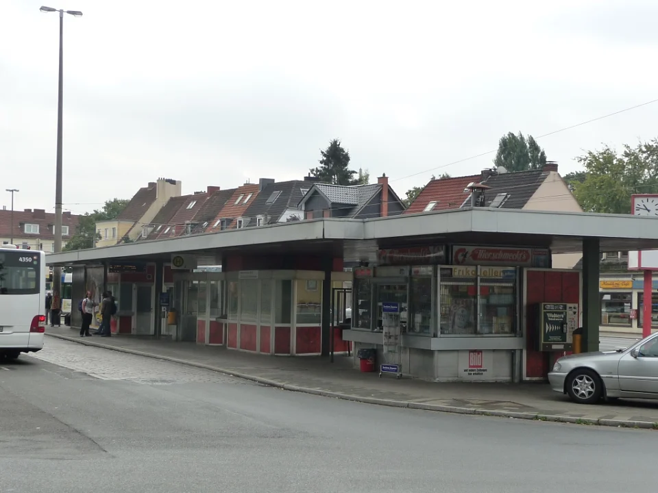 2011: Einen Kiosk gab es hier auch ...