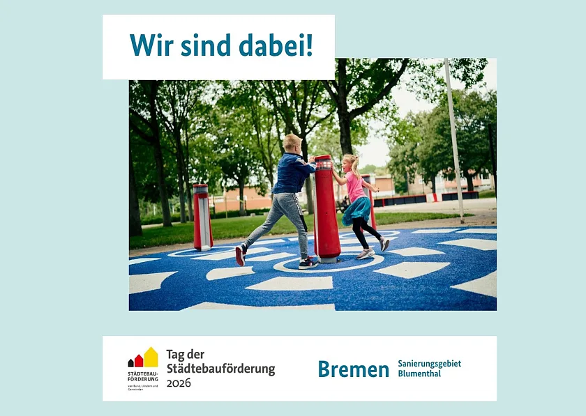 Plakat zum Tag der Städtebauförderung