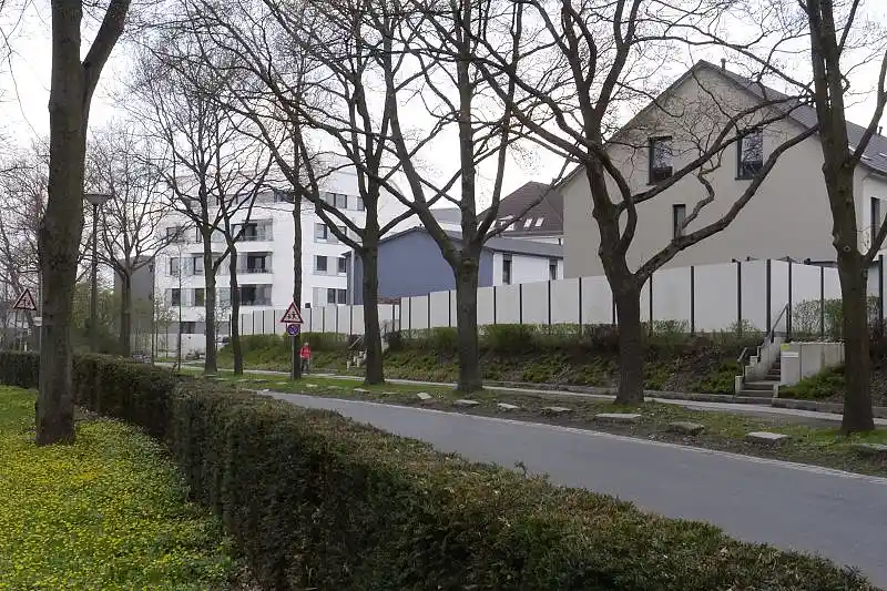 Neubauten der Reihenh&auml;user am Buntentorsdeich