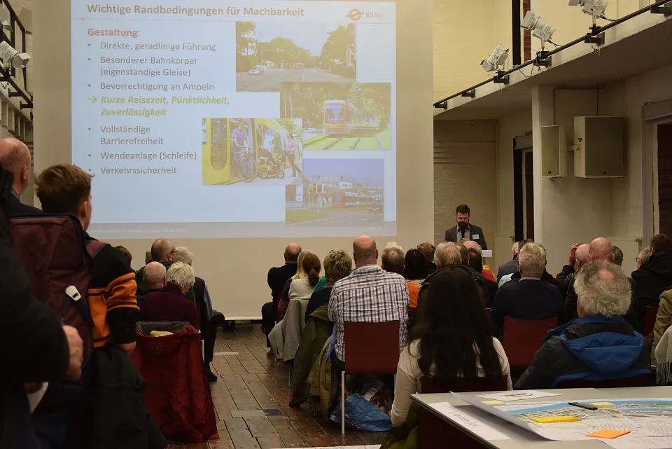 Vortrag im Rahmen der Beteiligungsrunde