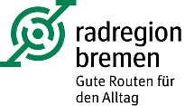 zu sehen ist das Logo der Radregion Bremen