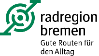zu sehen ist das Logo der Radregion Bremen