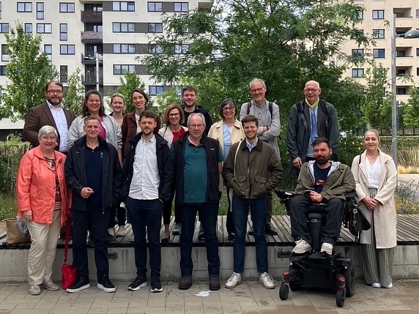 Baudeputation auf Fachreise in Wien - Gruppenbild