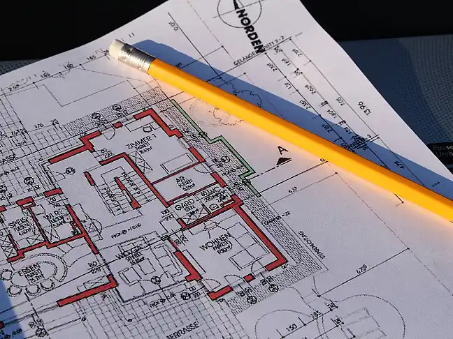 Beispielbild eines Grundrisses einer Wohnung
