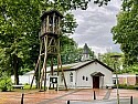 Die Holzkirche auf dem Friedehost-Gelände soll zum sozialen Zentrum des neuen Eldon-Burke-Quartiers werden.