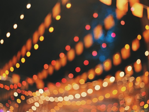 Beispielbild Lichter für ein Straßenfest