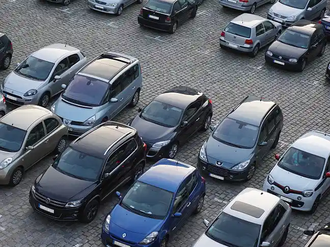 Beispielbild eines Parkplatzes