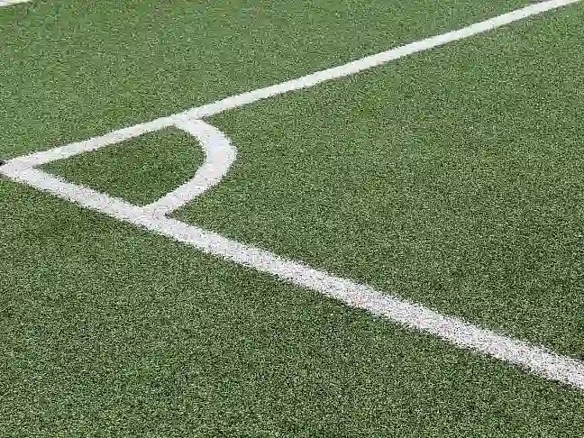 Blick auf Spielrasen