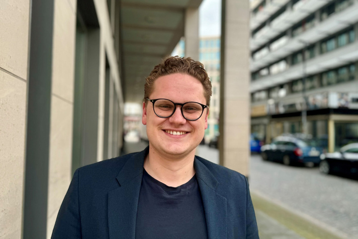 Yannoh Mügge, stellvertretender Pressesprecher